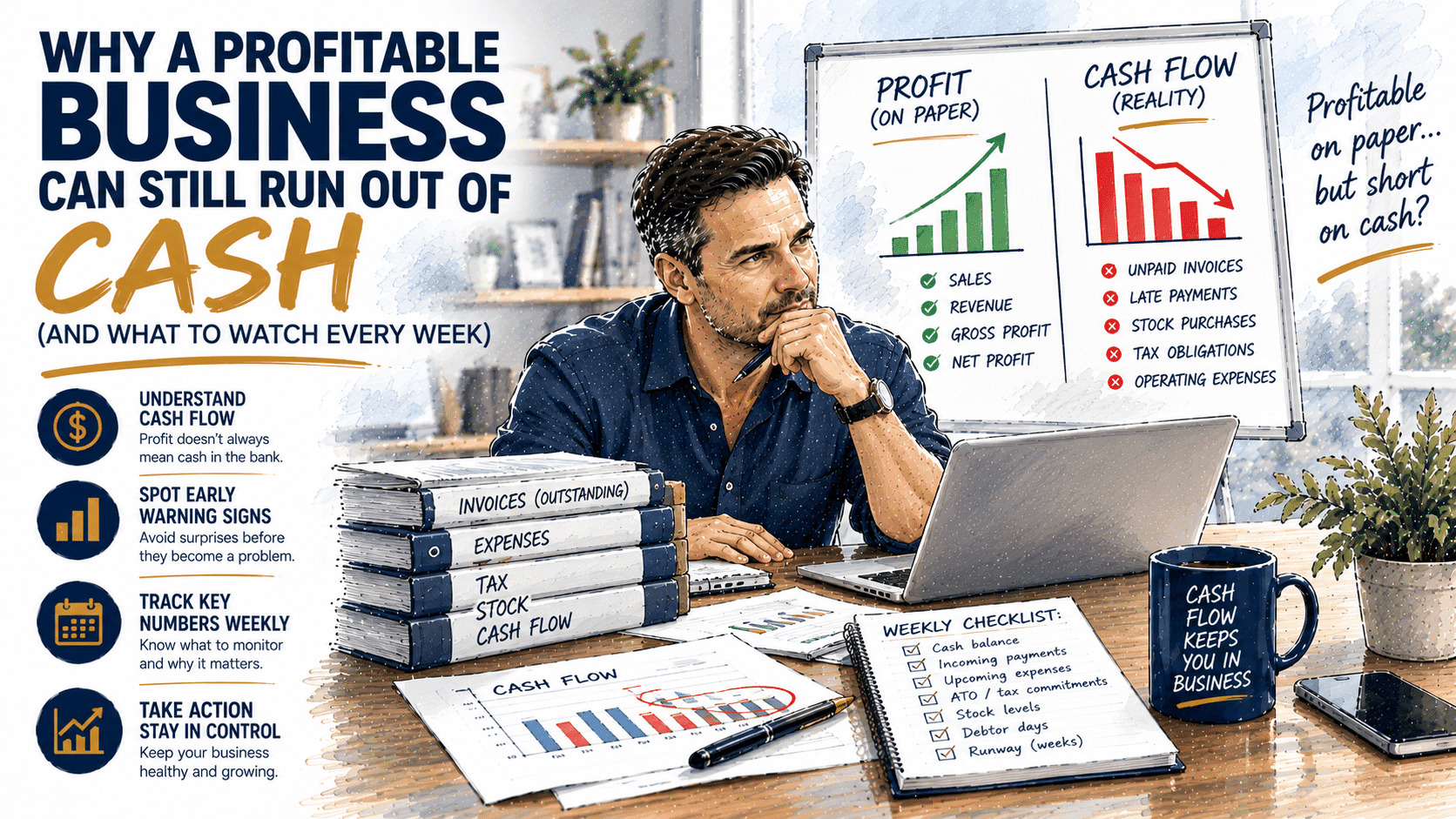 Why a Profitable Business Can Still Run Out of Cash